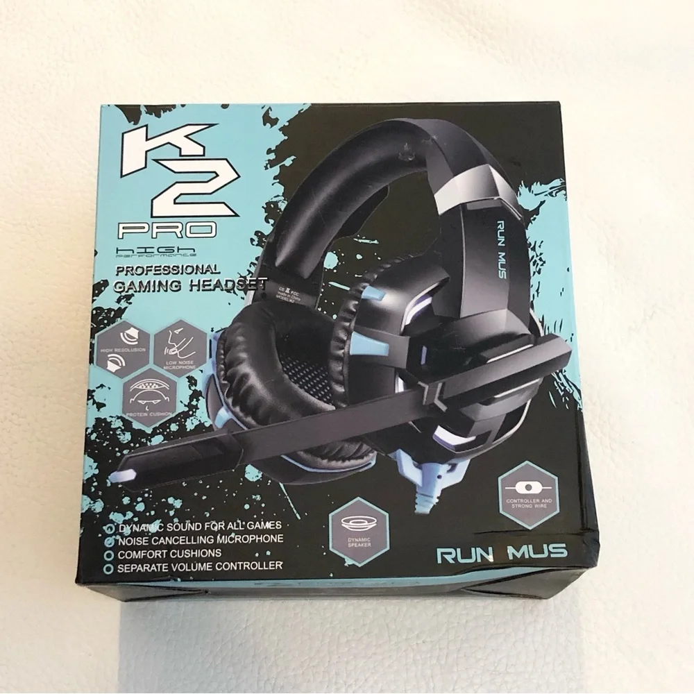 RUNMUS K2 Pro Gaming Headset